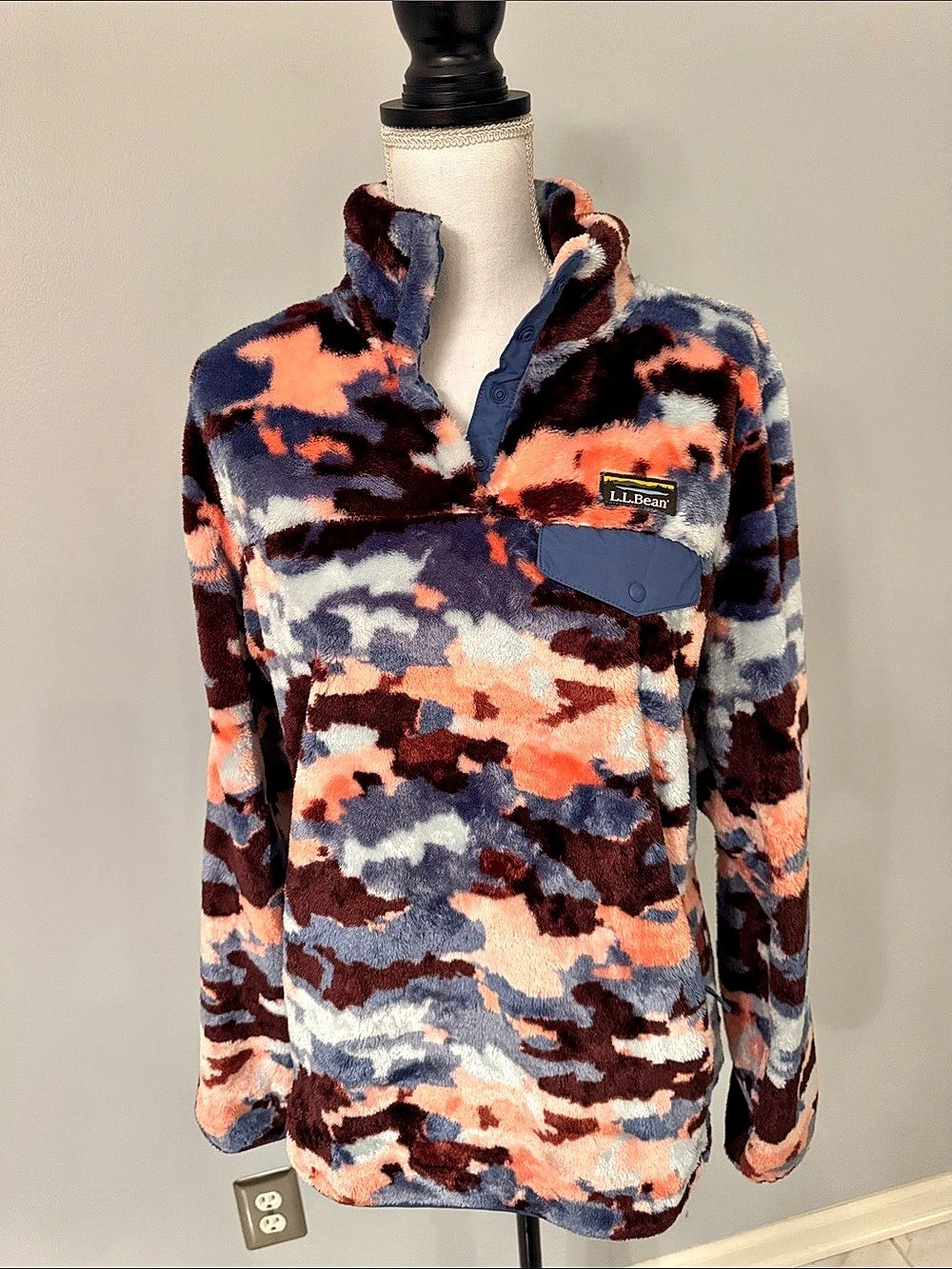 L.L.Bean Women's Hi-Pile Fleece Pullover